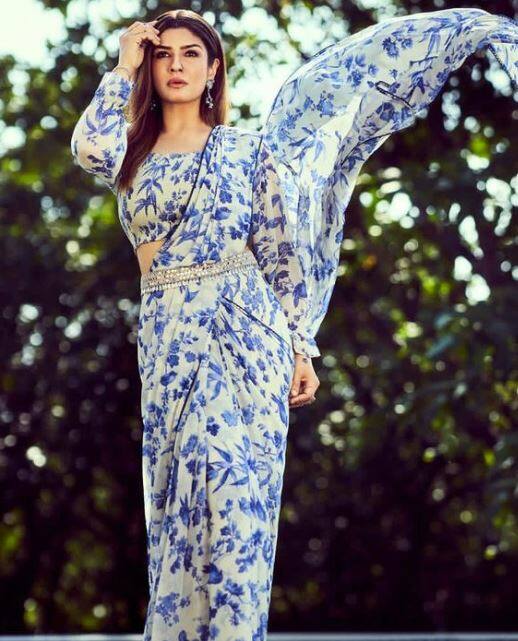 ਰਵੀਨਾ ਦੇ ਨਵੇਂ ਲੁੱਕ ਨੇ ਲੁੱਟਿਆ ਫੈਨਜ਼ ਦਾ ਦਿਲ