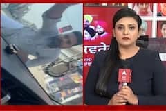 ਭਦੌੜ ਤੋਂ AAP ਦੇ ਉਮੀਦਵਾਰ ਲਾਭ ਸਿੰਘ ਦੀ ਗੱਡੀ 'ਤੇ ਹਮਲਾ | Abp Sanjha