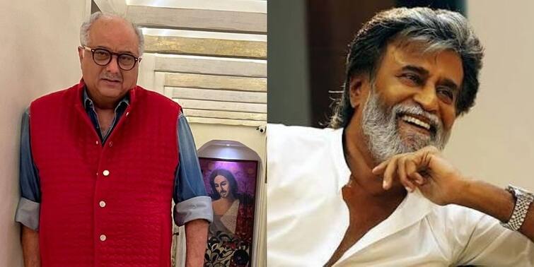 Boney Kapoor squashes rumours of working with Rajinikanth Bollywood Movie Update: রজনীকান্তের সঙ্গে কাজের গুজব উড়িয়ে দিলেন বনি কপূর