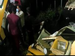 Chittoor Accident: చిత్తూరు జిల్లాలో ఘోర రోడ్డు ప్రమాదం లోయలోకి దూసుకెళ్లిన బోలేరో వాహనం, ముగ్గురు మృతి