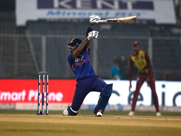 IND vs WI: India set West Indies 185 runs target to win 3rd and final t20 game at Kolkatta IND vs WI: சூர்யகுமார்-வெங்கடேஷ் அதிரடி.. இதுபோதுமா? 185 ரன்கள் இலக்கு நிர்ணயித்த இந்தியா !