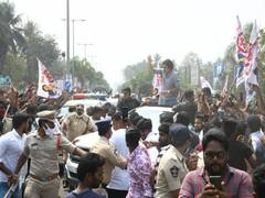 JSP For AP Fisherman: నర్సాపురంలో జనసేన మత్స్యకార అభ్యున్నతి సభ, ర్యాలీగా సభకు బయలు దేరిన పవన్