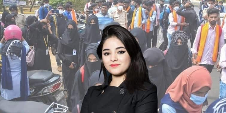 Karnataka Hijab Row Dangal Famed Zaira Wasim says It is not choice but obligation in Islam Hijab Row: শিক্ষা এবং হিজাবের মধ্যে একটিকে বেছে নিতে হবে কেন, মুখ খুললেন 'দঙ্গল' কন্যা জায়রা