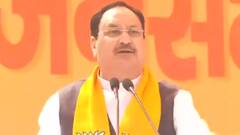 JP Nadda in Shrawasti: Akhilesh & Rahul born with silver spoons | UP Elections 2022