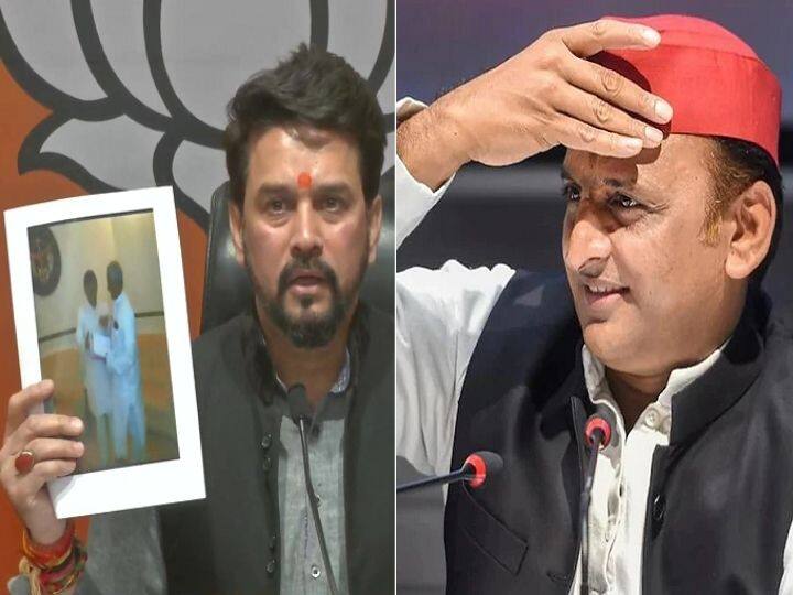 UP Election 2022 BJP claims Ahmedabad blast terrorist is linked t Samajwadi Party Akhilesh Yadav gave reaction UP Election 2022: सपा से जुड़े थे अहमदाबाद ब्लास्ट केस के तार? अनुराग ठाकुर ने किया दावा तो अखिलेश से मिला यह जवाब