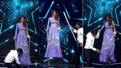 શિલ્પા શેટ્ટી અચાનક તરવા લાગી હવામાં, સામે બેસેલા લોકોના ઉડી ગયા હોશ, જુઓ વીડિયો