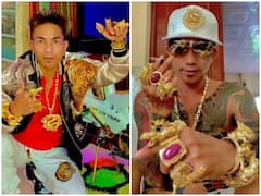 नहीं देखा होगा गोल्ड का ऐसा दीवाना, शरीर पर पहनता है 2 किलो सोना, कार-बाइक सब कुछ सोने का