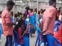 Watch video : கல்யாணத்தில் சும்மா உட்கார்ந்திருந்த பெண்ணுக்கு தாலிகட்டிய இளைஞன்.. கெட்டி மேள நேரத்தில் ஷாக்