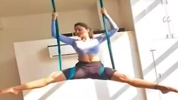 Rubina Dilaik stuns fans with her areal act | Hot News