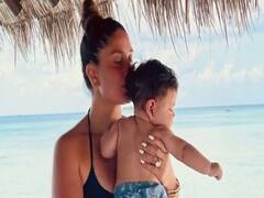 सगे भाई Ibrahim Ali Khan के साथ सौतेले भाई Jeh की फर्स्ट बर्थडे पार्टी में ढेर सारे गिफ्ट लेकर पहुचीं Sara Ali Khan,  देखकर नन्हें जेह हो जाएंगे खुश!