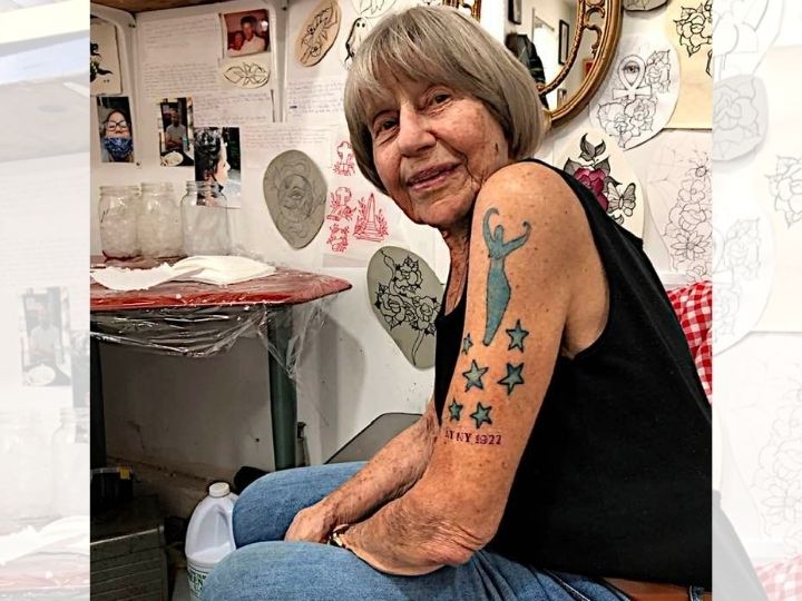 Granddaughter shares 82-year-old grandma getting 1st tattoo on TikTok
