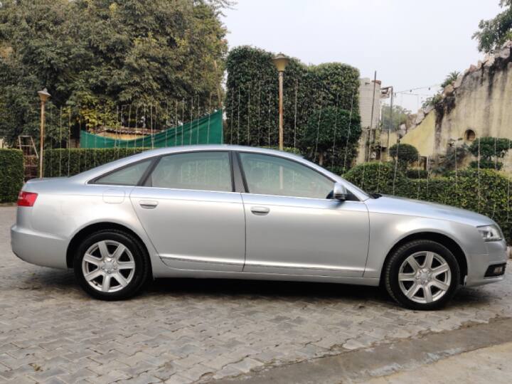 2010 AUDI A6 2.8 FSI: कीमत- 8.75 लाख, चली हुई- 31601 Km, फ्यूल टाइप- पेट्रोल, ओनर- फर्स्ट, कलर- सिल्वर, ट्रांसमिशन- ऑटोमैटिक, लोकेशन- गुरुग्राम