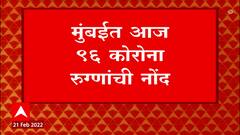 Mumbai Corona Update: मुंबईत आज तिसऱ्या लाटेतल्या सर्वात कमी रुग्णांची नोंद ABP Majha
