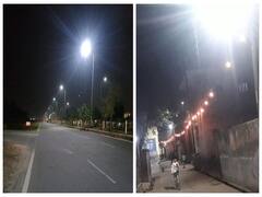 Greater Noida Street Light: ग्रेटर नोएडा में अब बिजली का बिल आएगा आधा, स्ट्रीट लाइट से जगमागने लगा है गांव