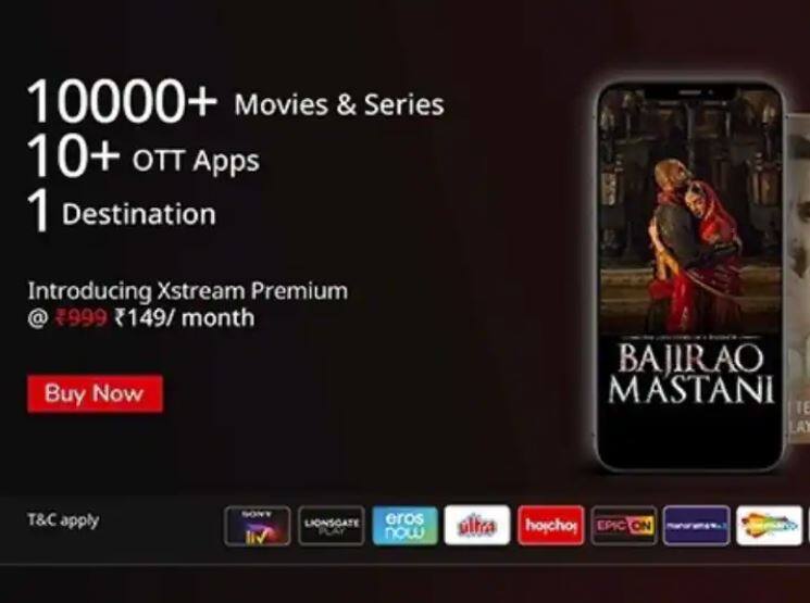 Airtel launches new plan, subscription to 15 OTT platforms for Rs 149 Xstream Premium: ਏਅਰਟੈੱਲ ਨੇ ਲਾਂਚ ਕੀਤਾ ਧਮਾਕੇਦਾਰ ਪਲਾਨ, 149 ਰੁਪਏ 'ਚ 15 OTT ਪਲੇਟਫਾਰਮਾਂ ਦੀ ਸਬਸਕ੍ਰਿਪਸ਼ਨ