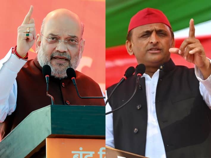 Amit Shah And Akhilesh Yadav on third phase up election 2022 UP Election 2022: तीन चरणों के चुनाव को लेकर अपने-अपने दावे, अमित शाह और अखिलेश यादव ने किए ये दावे