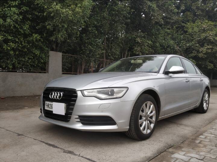 2012 AUDI A6 2.0 TDI: कीमत- 10.75 लाख, चली हुई- 64426 Km, फ्यूल टाइप- डीजल, ओनर- सेकेंड, कलर- सिल्वर, ट्रांसमिशन- जानकारी नहीं, लोकेशन- गुरुग्राम