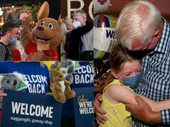 IN PICS | When Australia Welcomed Back Travellers After Nearly 2 Years, Amid Tearful Family Reunions