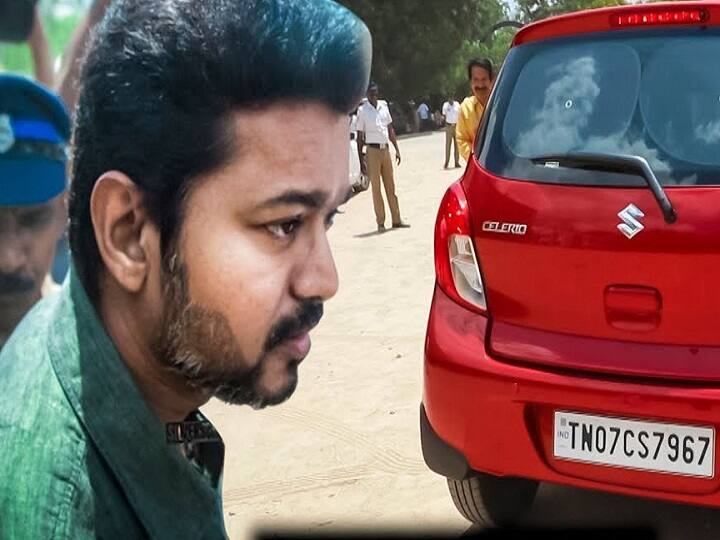 Actor vijay has issued a press statement along with a copy of a car insurance certificate ஜூன் வரைக்கும் இருக்கு.. இதுதான் சாட்சி.. இன்சூரன்ஸ் சர்ச்சைக்கு முற்றுப்புள்ளி வைத்த விஜய்!