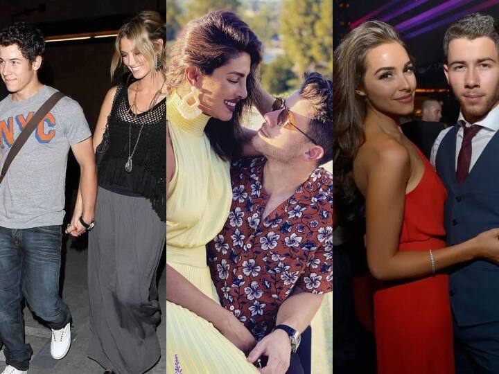 बॉलीवुड से अब इंटरनेशनल स्टार बन चुकी प्रियंका चोपड़ा (Priyanka Chopra) और उनके पति निक जोनास (Nick Jonas) अक्सर एक दूसरे के प्यार में डूबे रोमांटिक फोटोज शेयर करते नजर आते हैं. दोनों शादी के बाद से ही एक खुशहाल जिंदगी जी रहे हैं. हालांकि, निक की जिंदगी में प्यार का तराना लेकर आईं देसी गर्ल कोई पहली हसीना नहीं हैं. इनसे पहले कई हसीनाओं के लिए अमेरिकन सिंगर का दिल धड़क चुका है. चलिए जानते हैं कौन है वो...