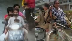 નિયમોની ઐસીતૈસીઃ વડોદરામાં યુવતી પાંચ સવારી એક્ટિવા લઈને રસ્તા પર નીકળી, પોલીસ પણ જોઇને રહી ગઈ દંગ