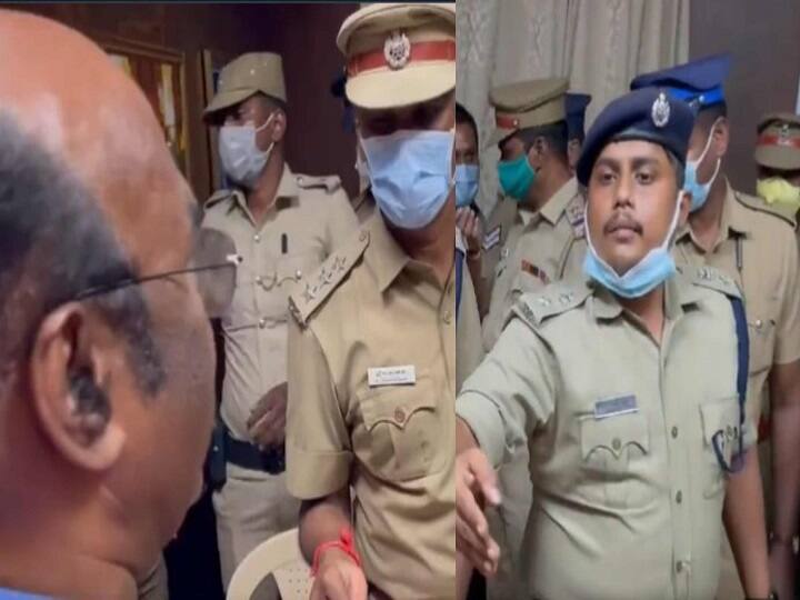 former minister jayakumar arrested visuals shared by his son jayavardhan Jayakumar Arrest : 
