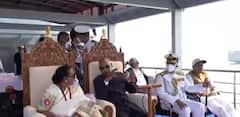 President Fleet Review 2022: President Ram Nath Kovind Reviews Naval Fleet At Visakhapatnam | IN PICS