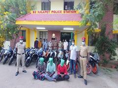 நாங்க கே.டி.எம், பல்சார் பைக் மட்டும்தான் திருடுவோம் ; ஆடம்பர வாழ்க்கை வாழ திருடிய 3 பேர் கைது..