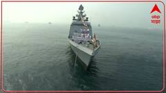 Visakhapatnam मध्ये President Fleet Review 63 युद्धनौका आणि पाणबुड्या, 50 लढाऊ विमानांच्या कसरती