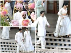 PICS: Ranbir Kapoor, Shraddha Kapoor, Kartik Aaryan, Rakulpreet & Others At Luv Ranjan’s Wedding In Agra