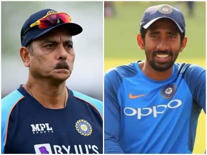 Wriddhiman Saha : वृद्धीमान साहाला रवी शास्त्रींचा पाठिंबा, म्हणाले... former Team India head coach ravi shashtri react on Wriddhiman Saha tweet controversy Wriddhiman Saha : वृद्धीमान साहाला रवी शास्त्रींचा पाठिंबा, म्हणाले...