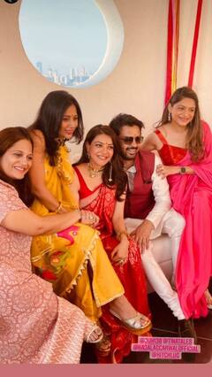 Pregnant Kajal Aggarwal Shares God Bharai Pics: Mom-To-Be Glows At Her Traditional Baby Shower Ceremony