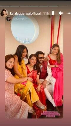 Kajal Aggarwal Baby Shower Pics: కాజల్ అగర్వాల్ సీమంతం ఫొటోలు వైరల్ 