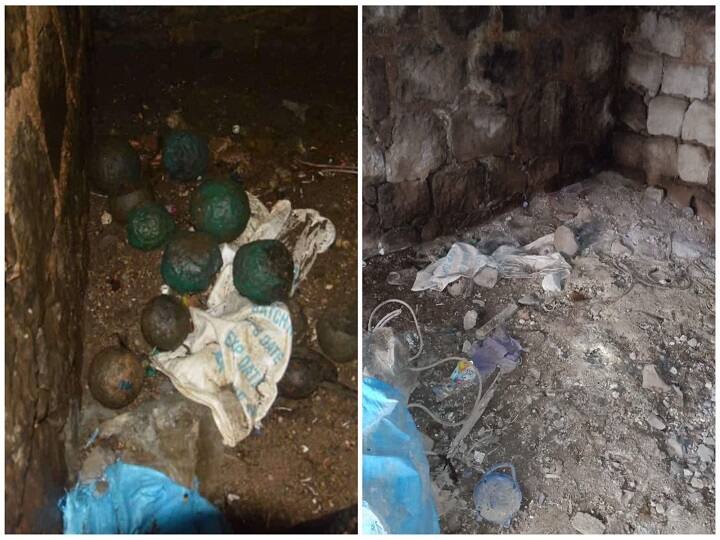 Cannonballs disappear from Dharur fort Shivbhakts got angry Beed News : धारुर किल्ल्यातील तोफगोळेच गायब, शिवभक्तांकडून संताप व्यक्त