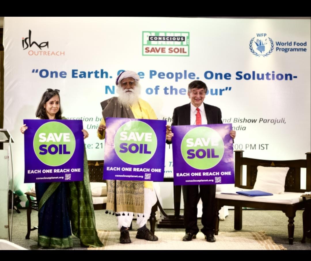 Sadhguru Speech: அழிந்து வரும் மண்வளம்.. உள்நாட்டு போர் வரும்..  ஈஷா நிறுவனர் ஜகி வாசுதேவ் எச்சரிக்கை..!