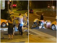 ऑस्ट्रेलिया में शादी के रिसेप्शन में हुआ बवाल, सड़क पर बेहोश दिखा शख्स 