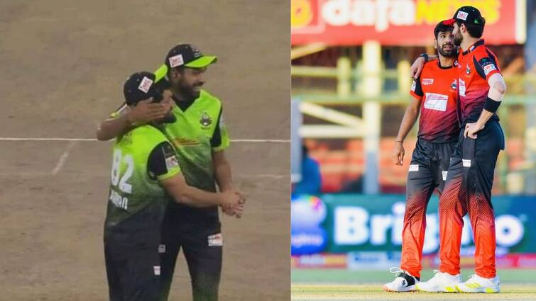 Pakistani cricketer Haris Rauf slaps teammate for dropping catch, hugs him later to make up; video goes viral Haris Rauf Controversy: ক্যাচ ফস্কানোয় সতীর্থকে সপাটে চড়! পাক ক্রিকেটারের ভিডিও ভাইরাল সোশ্যালে