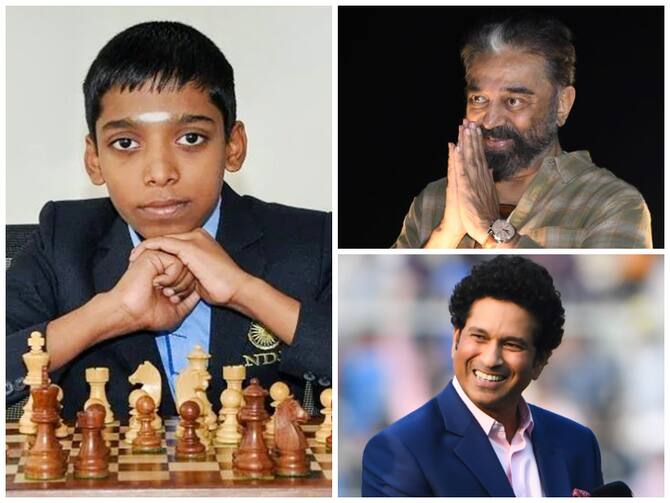 Kamal Haasan, Sachin Tendulkar Congratulate Indian Grand Master GM