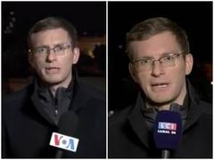 रूस- यूक्रेन विवाद के बीच सुर्खियों में आया एक रिपोर्टर, 6 भाषाओं में रिपोर्टिंग करते देख हैरान हुए लोग