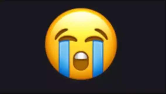 Loudly Crying Face: हा इमोजी दु:ख व्यक्त करण्यासाठी वापण्यात येतो.