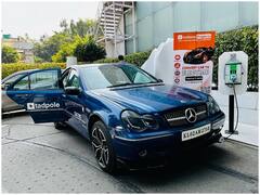 19 साल पुरानी मर्सडीज को बना दिया इलेक्ट्रिक, ये है भारत की पहली कनवर्टेड मर्सडीज बैंज सी क्लास जानिए कितनी है रेंज