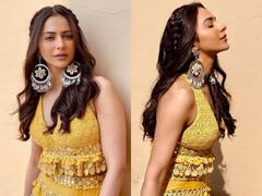 IN PICS: Rakul Preet Shines Like A Gem In Front Of The Taj Mahal