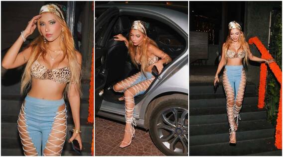 ਉਰਫੀ ਜਾਵੇਦ ਨੂੰ ਟੱਕਰ ਦੇਣ ਲਈ ਮੁੰਬਈ ਦੀਆਂ ਸੜਕਾਂ 'ਤੇ ਨਿਕਲੀ ਇਹ ਹਸੀਨਾ