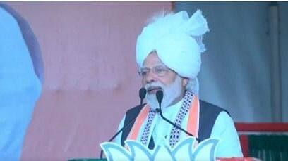 PM ਮੋਦੀ ਦੀ ਮਣੀਪੁਰ 'ਚ ਰੈਲੀ, ਸੰਬੋਧਨ ਦੌਰਾਨ ਕਾਂਗਰਸ 'ਤੇ ਸਾਧਿਆ ਨਿਸ਼ਾਨਾ