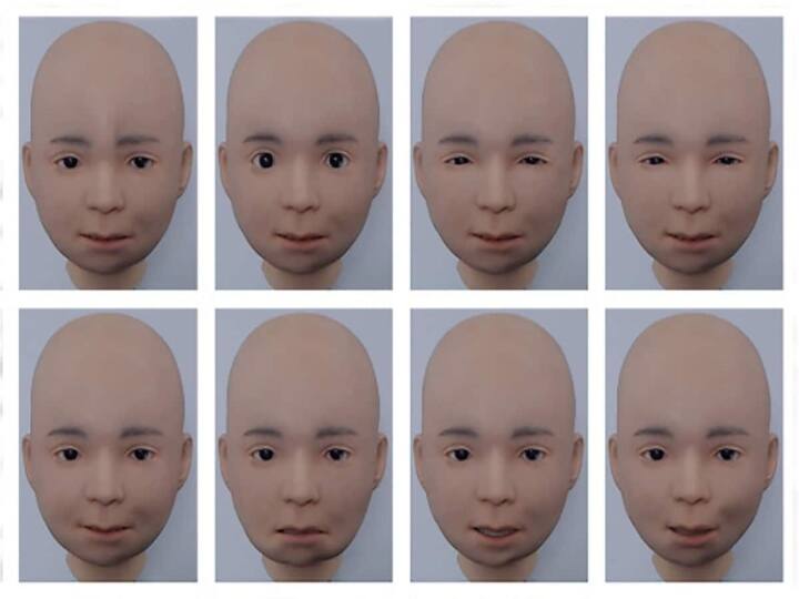 japanese scientists create android kid 'nikola' that expresses six basic emotions மனிதர்களை போல உணர்ச்சிகளை வெளிப்படுத்தும் புதிய ரோபோ! - ஜப்பான் விஞ்ஞானிகள் அசத்தல்!