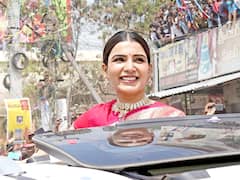 Samantha Photos: నల్గొండలో సమంత, జాతరలా మారిపోయిందక్కడ