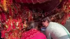 Ahead of political rally in Amethi, Priyanka Gandhi offers worships at Lucknow's Mari Mata Temple
