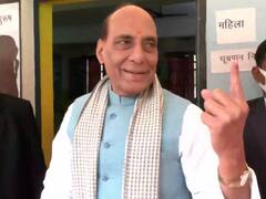 राजनाथ सिंह से लेकर मायावती तक, यूपी चुनाव के चौथे चरण में इन दिग्गज नेताओं ने डाला वोट, देखें PICS