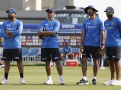 तस्वीरों में देखें टीम इंडिया का प्रैक्टिस सेशन, 24 फरवरी को है पहला मुकाबला