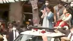 When Priyanka Gandhi Vadra and BJP workers greeted one another in Hardoi | Poll Khol